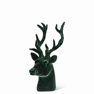 Medium Stag Head - Green by Abbott Collection