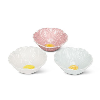 Small Flower Dish - White