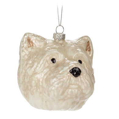 Westie Face Ornament