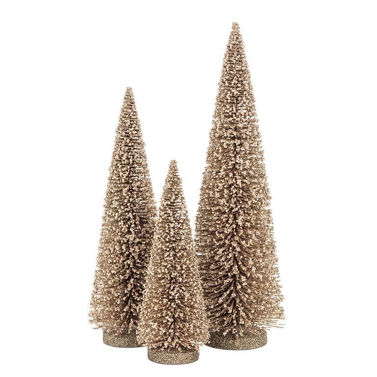 Extra Glittery Trees - Gold