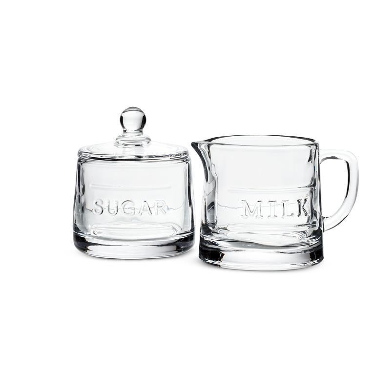 Classic Text Milk Jug