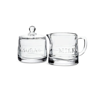 Classic Text Milk Jug