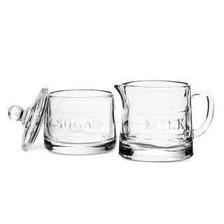 Classic Text Milk Jug