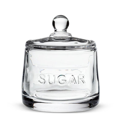 Classic Text Sugar Pot