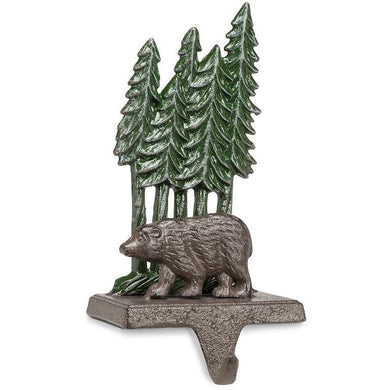 Trees & Bear Stocking Holder