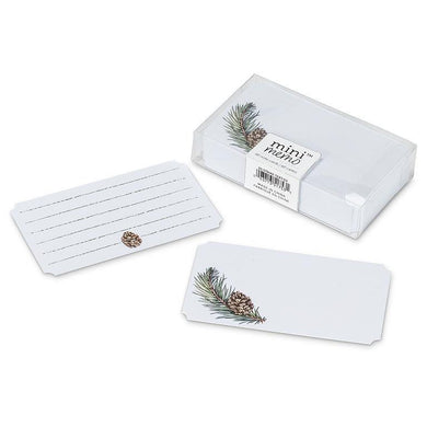 Pinecone Mini Note Cards