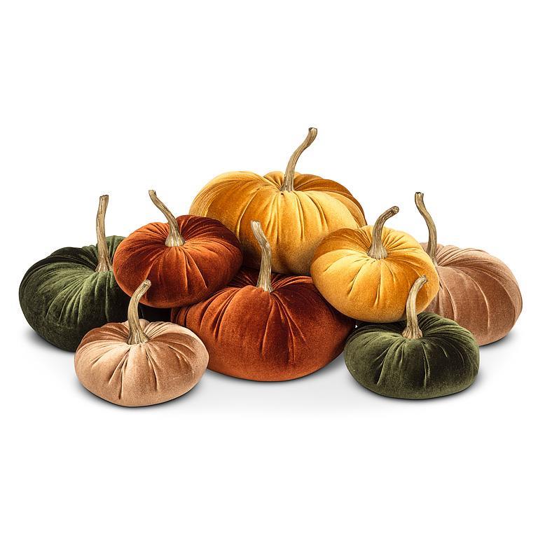 Velvet Pumpkins - Small