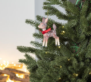 Vintage Standing Fawn Ornament