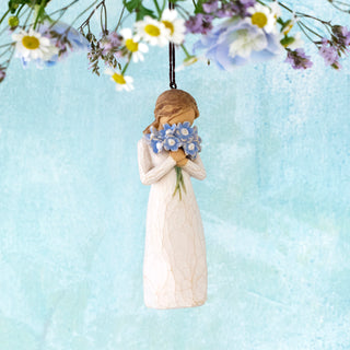 Willow Tree Forget-Me-Not Ornament