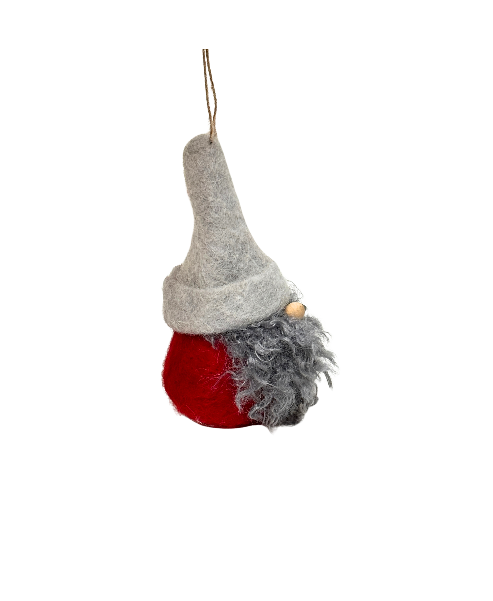 Wool Gnome Ornament