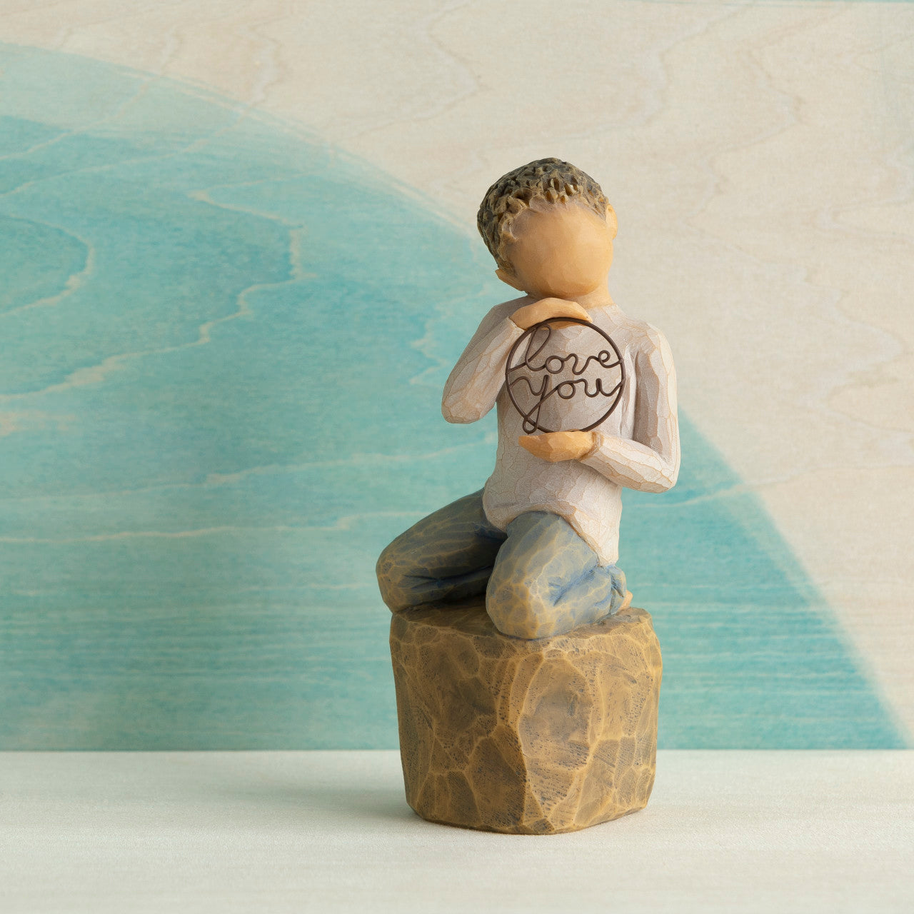 Willow Tree Love You Too Lighter Skin Figurine