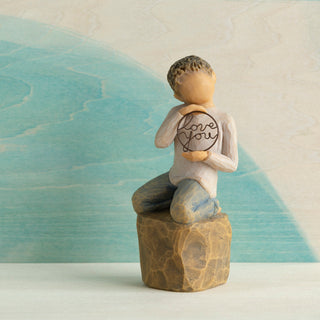 Willow Tree Love You Too Lighter Skin Figurine