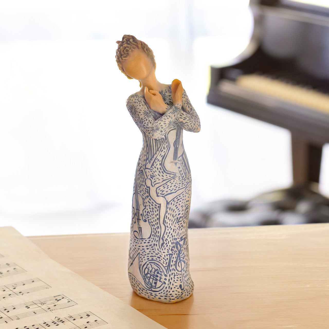 Willow Tree Music Speaks Lighter Figurine