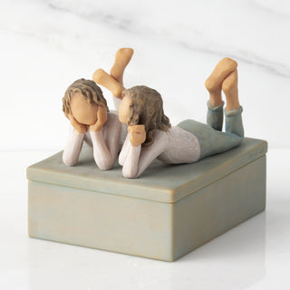 Willow Tree Forever Friends Keepsake Box
