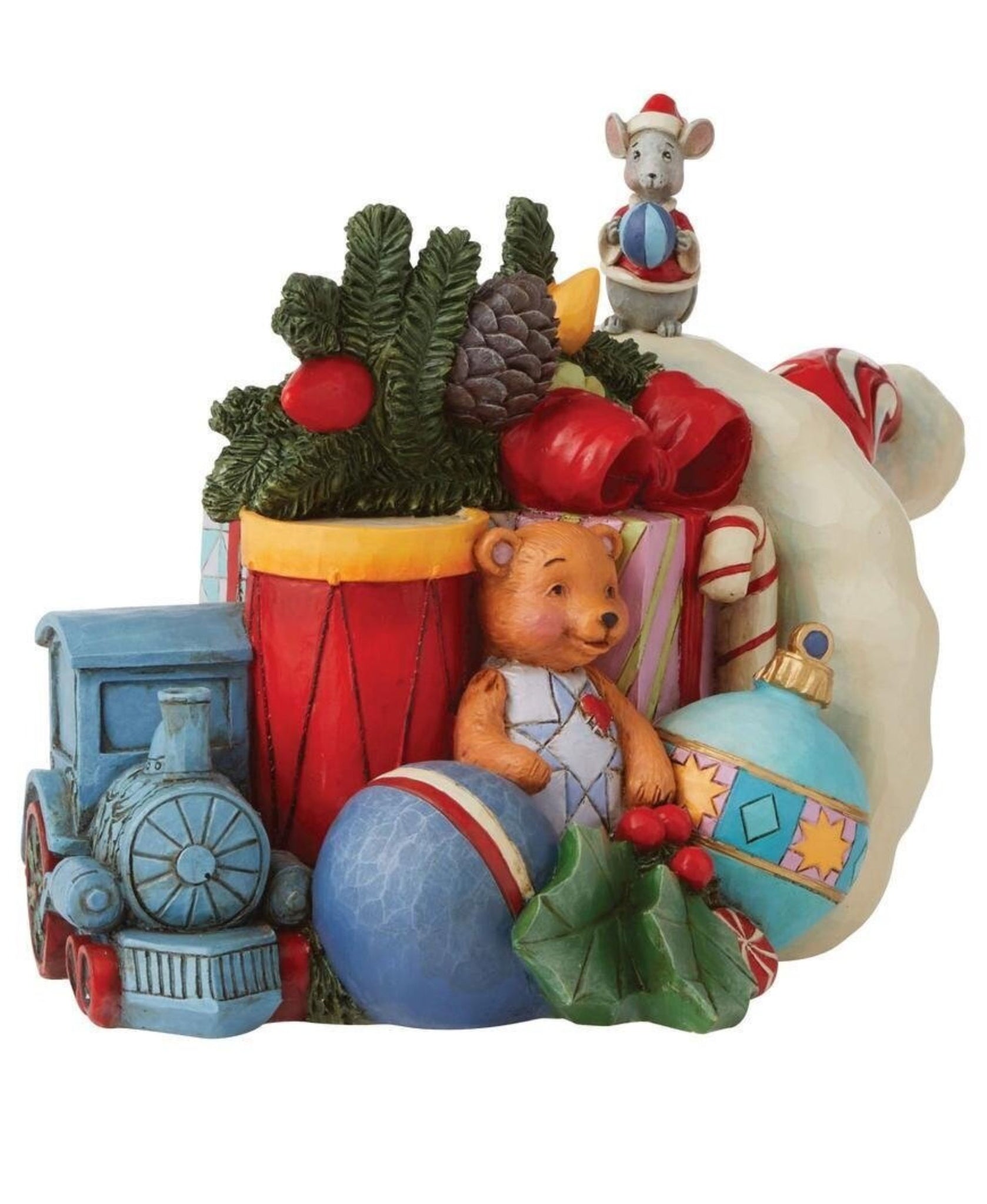 Jim Shore: Christmas Blessings Overflow Christmas Cornucopia