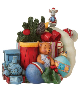 Jim Shore: Christmas Blessings Overflow Christmas Cornucopia