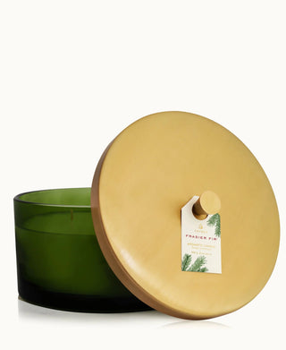 Thymes Frasier Fir Green 4-Wick Candle