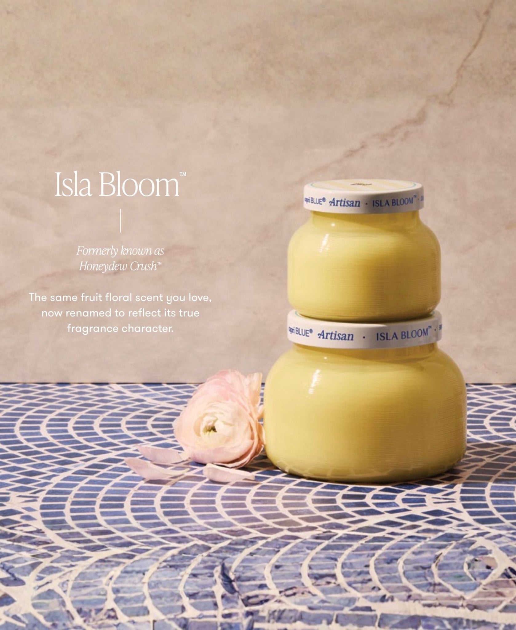 Capri Blue Isla Bloom Artisan Caffe Signature Candle - 19oz