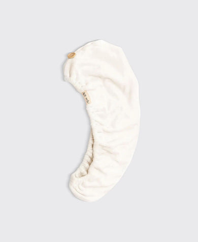 Quick Dry Hair Towel White