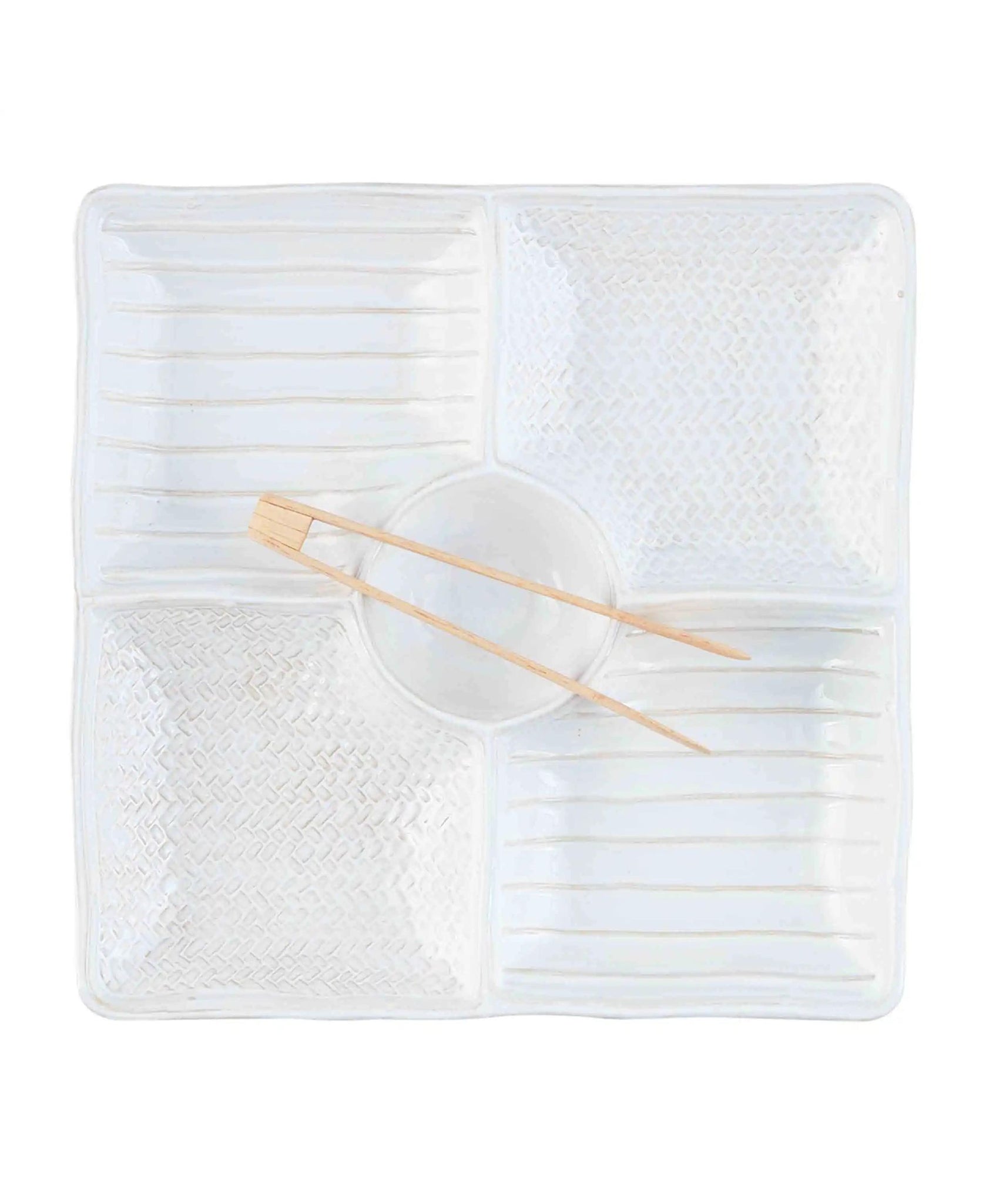 Textured Sectioned Serving Tray