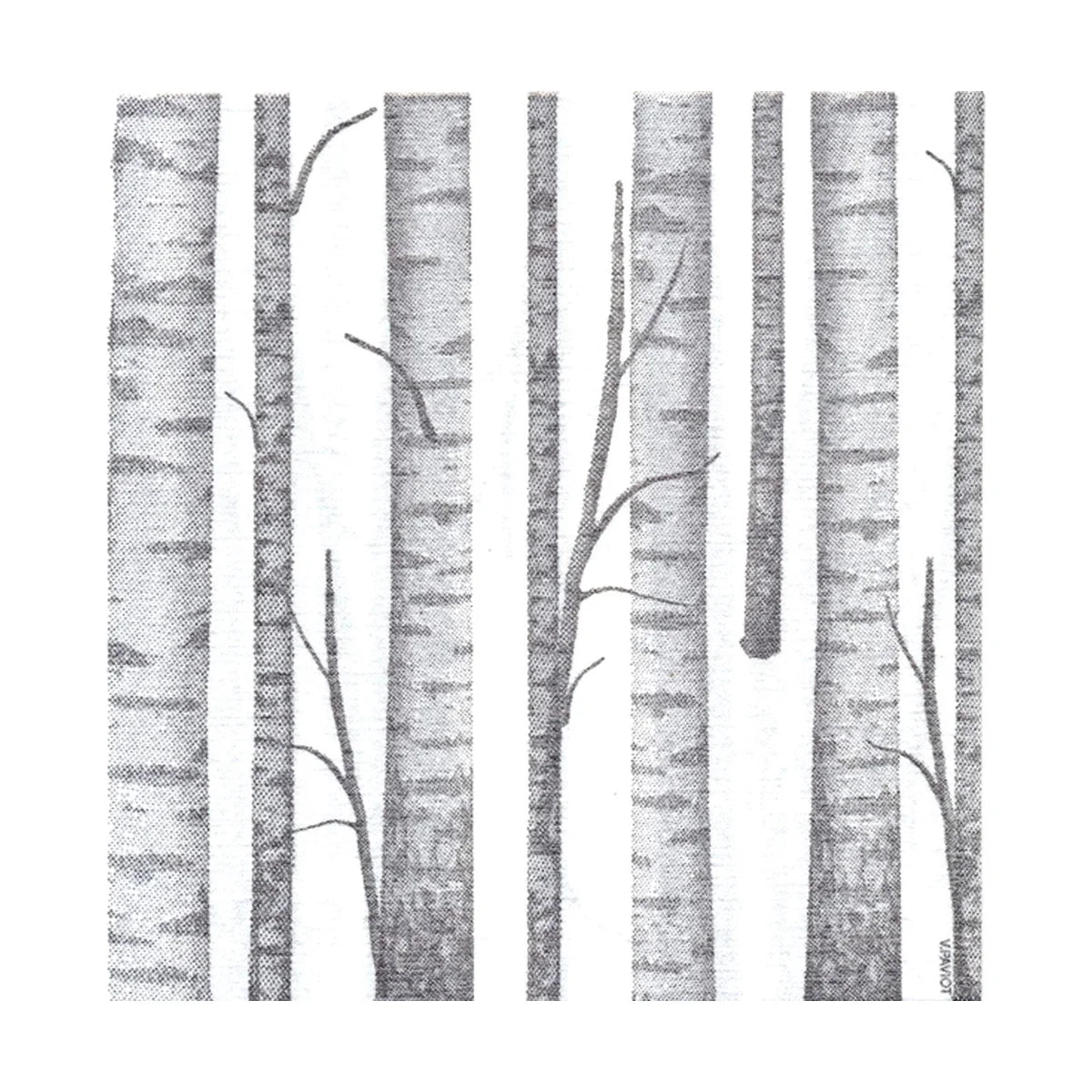Paviot Wood Grey Dinner Napkin