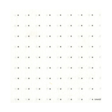 Paviot Cosmos White W/Silver Dots Cocktail Napkins