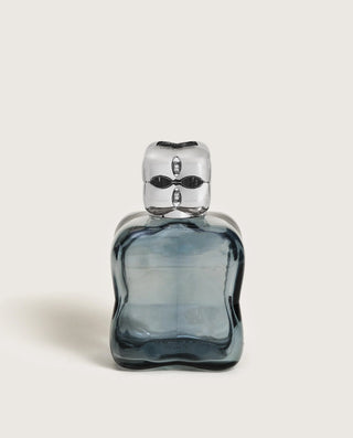 Cozy Steel Blue Fragrance Lamp Gift Set with Ocean Breeze - Lampe Berger