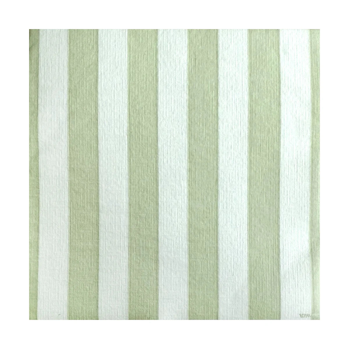 Paviot Rayure Olive Dinner Napkin