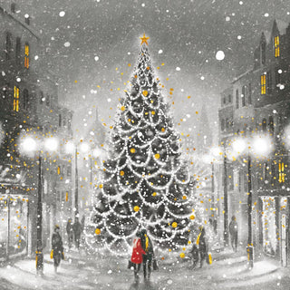 La fête de Noël Cocktail Napkins