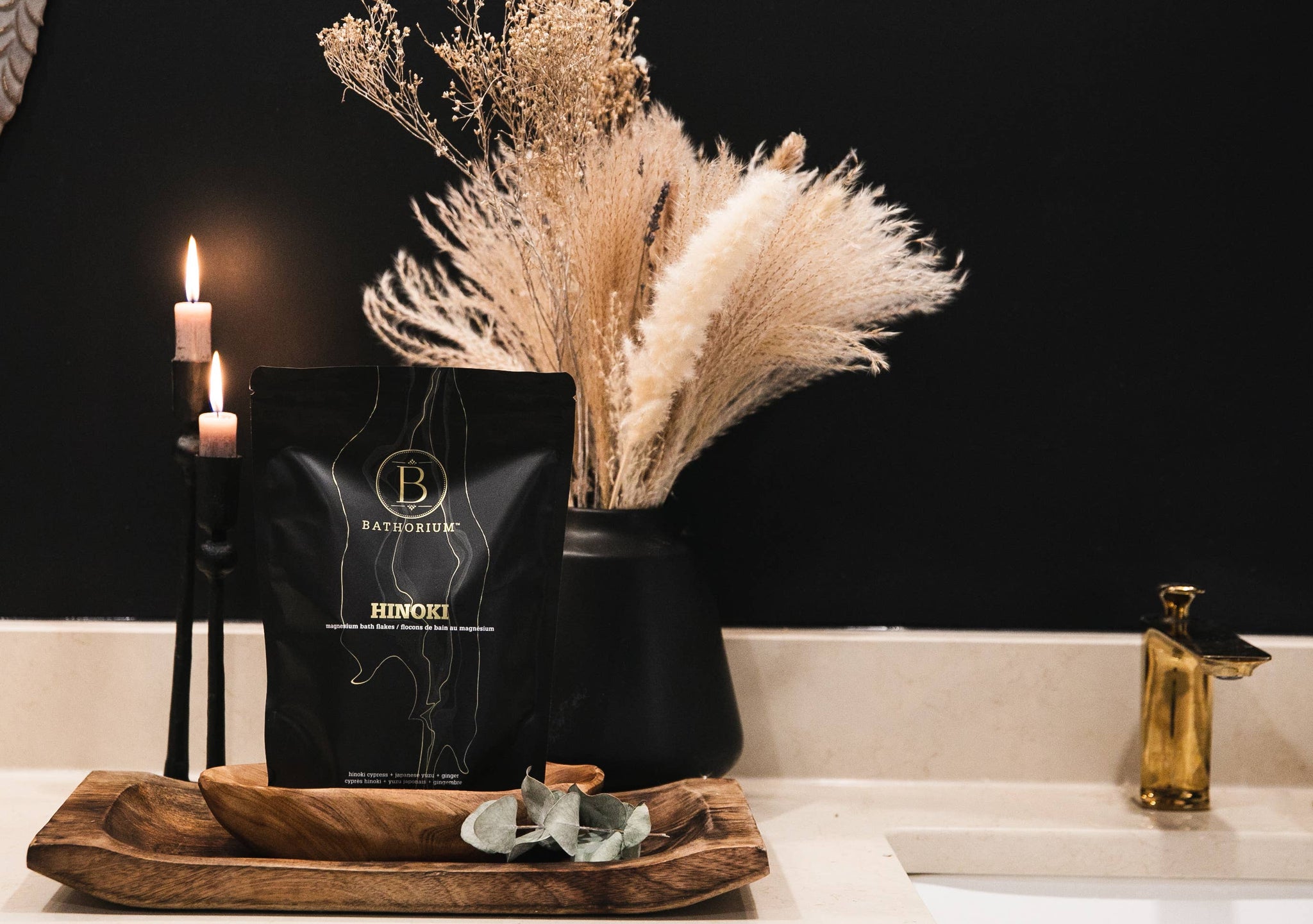 Bathorium Hinoki Magnesium Bath Flake Soak 750g