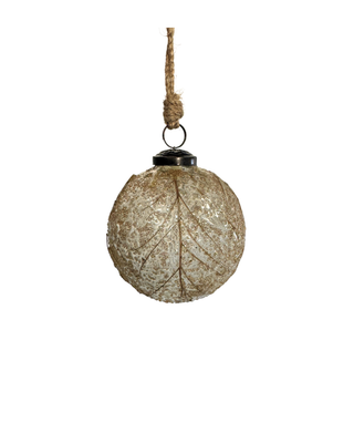 Textured Glass Ornament