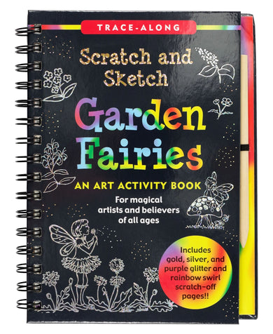 Peter Pauper Press Garden Fairies Scratch and Sketch