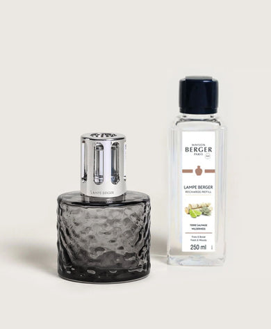 Mirage Black Lamp Gift Set with Wilderness - Lampe Berger