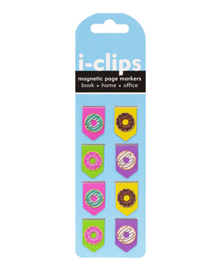 Peter Pauper Press Donuts i-clips Magnetic Page Markers