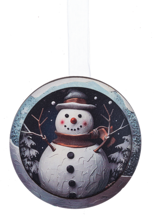 3D Effect Holiday Ornaments