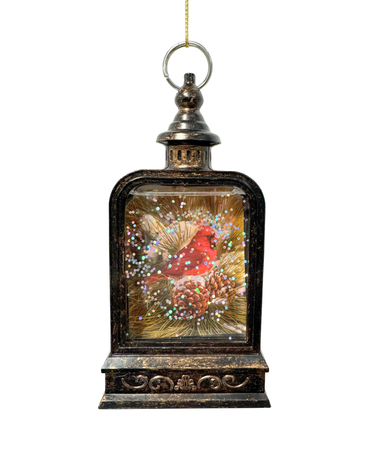 Cardinal Mini Water Lantern Ornament