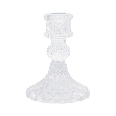 Twilight Baby Bella Tapered Candle Holder - Clear