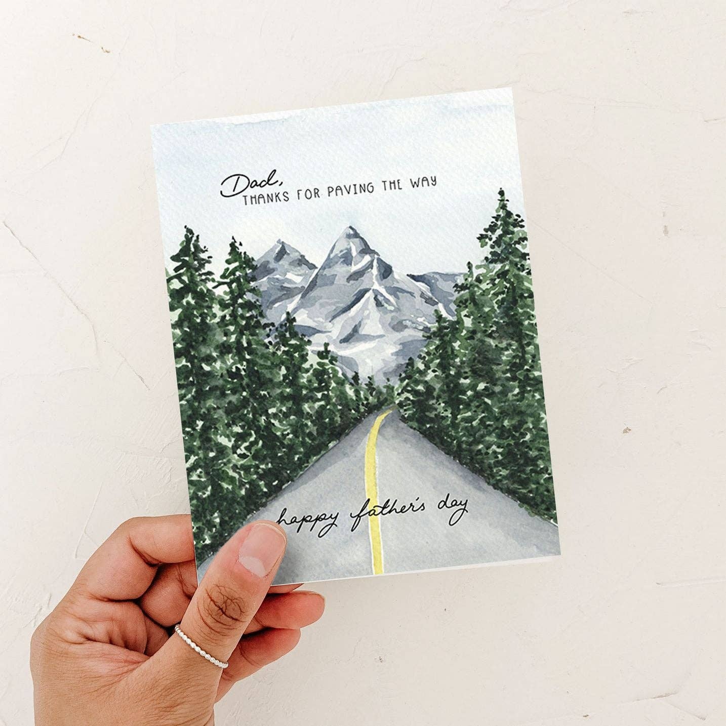 Father's Day Paving the Way Card