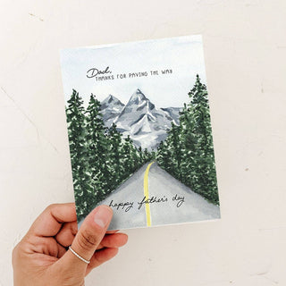 Father's Day Paving the Way Card