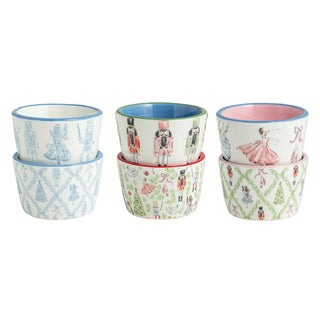 Winter Wonderland Nutcracker Tidbit Dish Set - Assorted