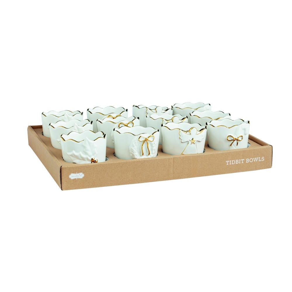 Silver Bells Tidbit Dish - Assorted