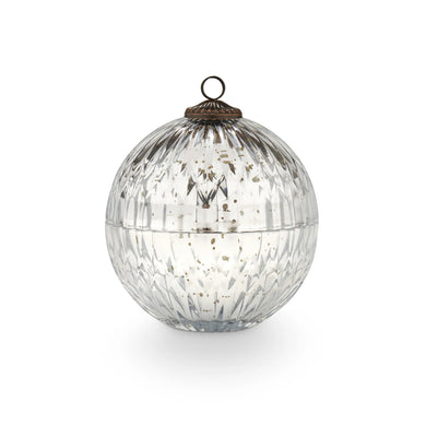 Illume Balsam & Cedar Silver Mercury Ornament Candle