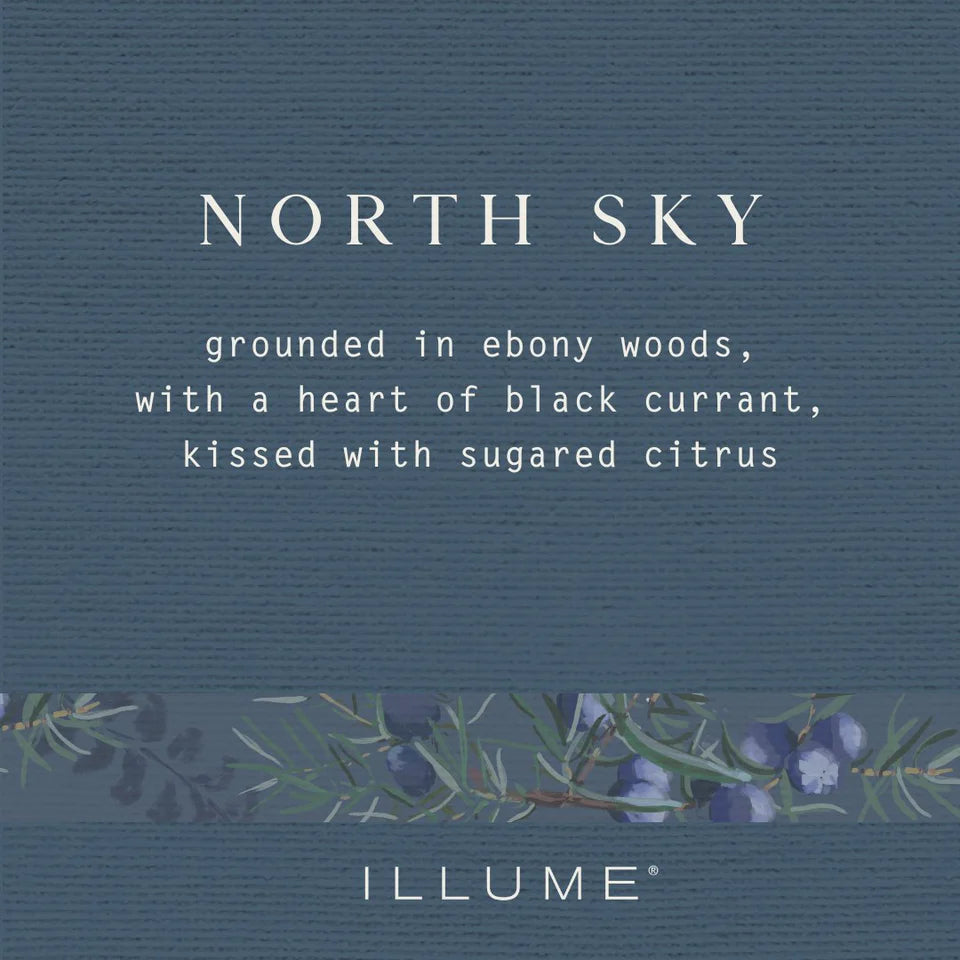 Illume North Sky Mercury Ornament Candle