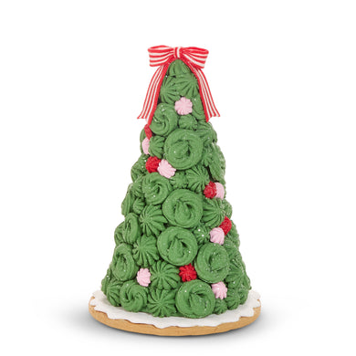 Meringue Candy Gingerbread Tree 8.5