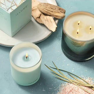 Illume Fresh Sea Salt Baltic Glass Candle