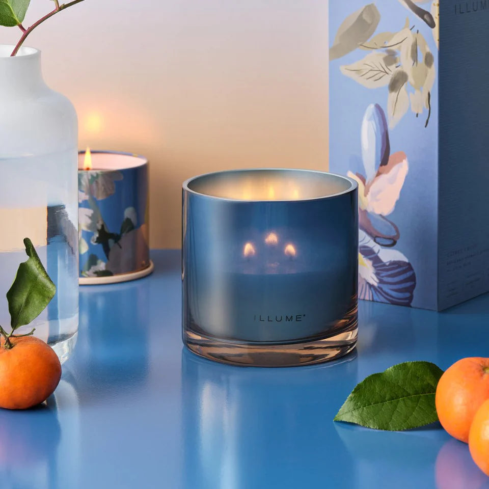 Illume Citrus Crush Baltic Glass Candle