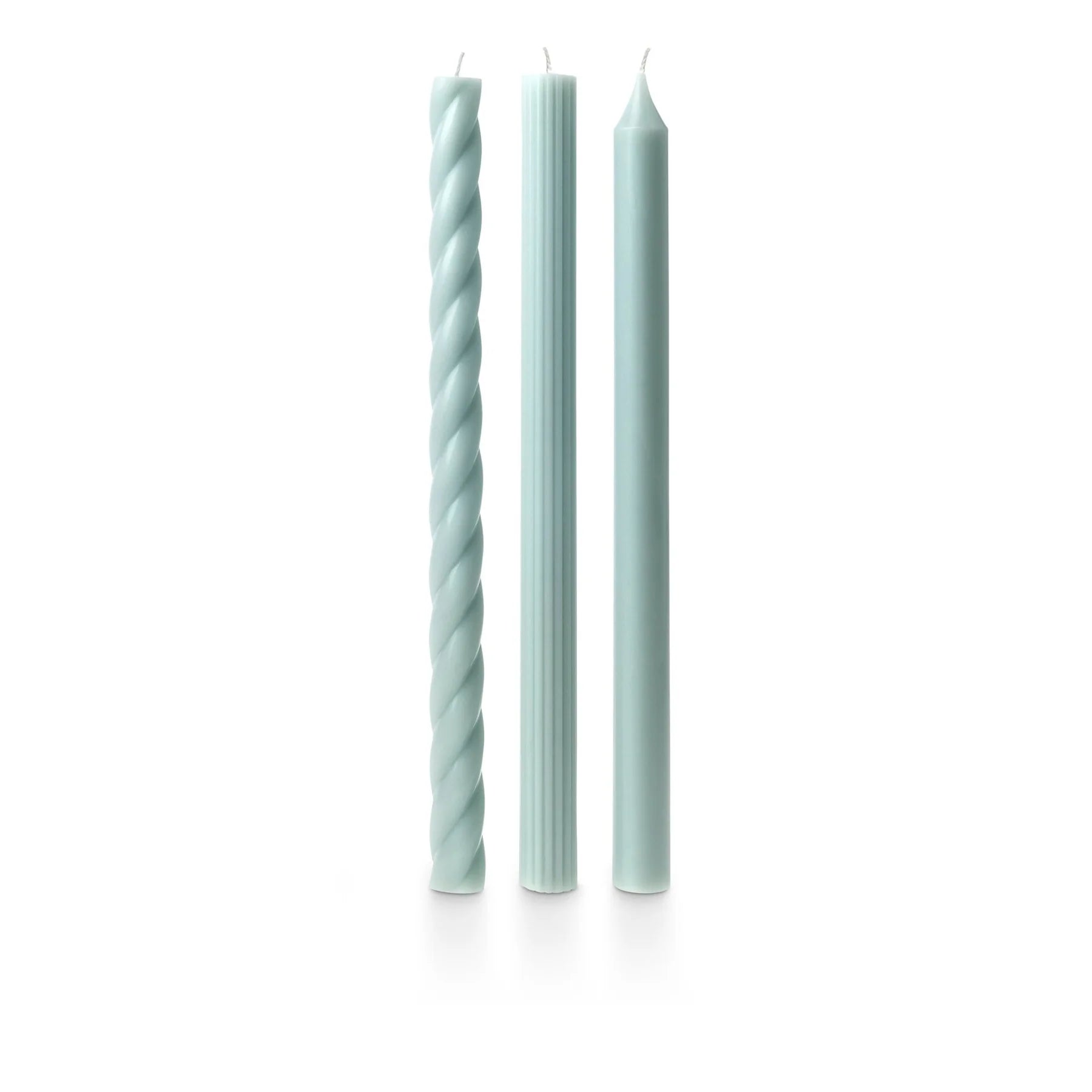 Illume Tapered Candles Light Blue - 3/Pack Assorted