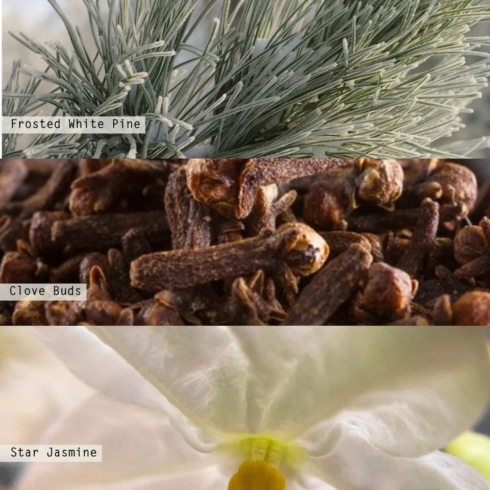 Illume Glittering Garland Glitter Glass Candle