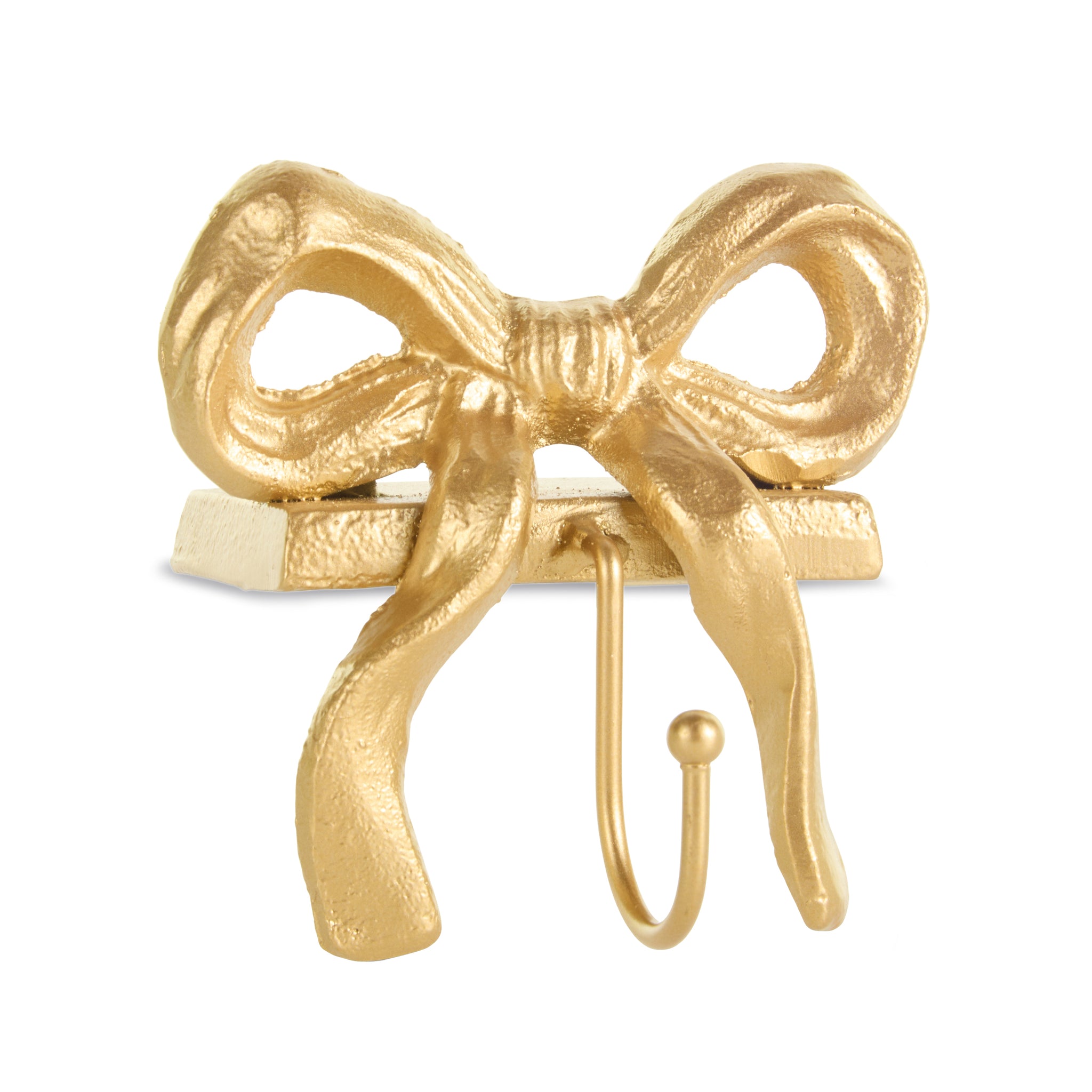 Gold Bow Stocking Holder 5