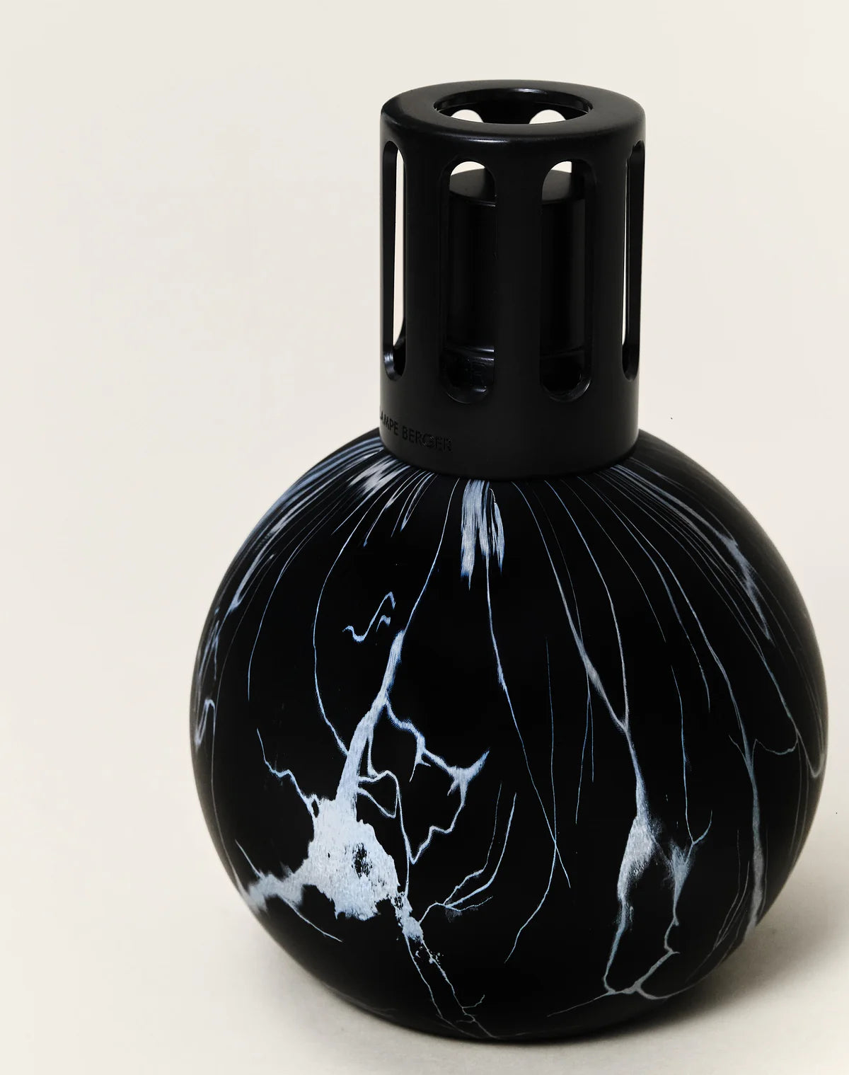 Boule Fragrance Lamp Black Marble - Lampe Berger